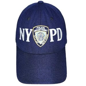 NYPD Wool Blend  Baseball Cap Hat New York Police Department One Size